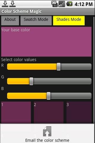 Color Scheme Magic Android Lifestyle