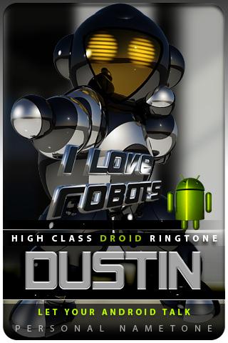 DUSTIN nametone droid Android Multimedia