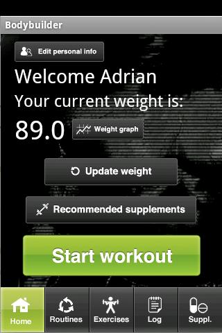 Bodybuilder Android Sports