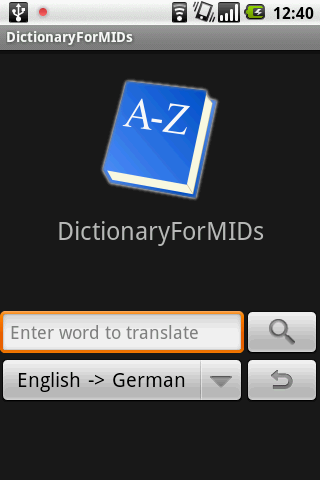 DictionaryForMIDs Android Reference