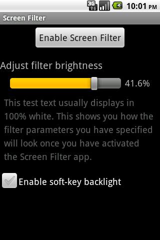 Screen Filter Android Tools