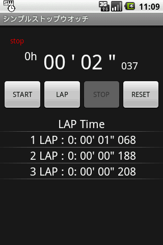 Simple Stopwatch Android Tools