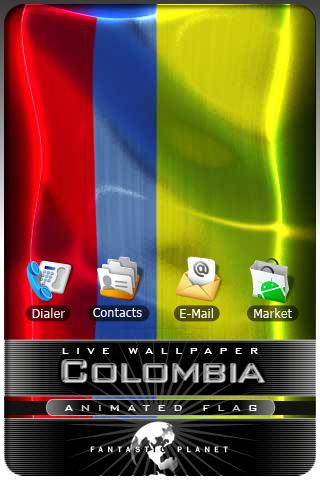 COLOMBIA Live Android Themes