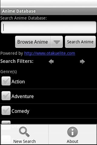 Anime Database Android Entertainment