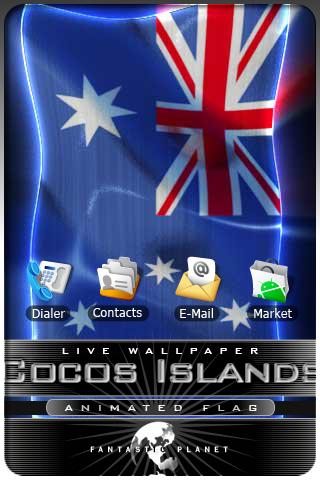 COCOS ISLANDS LIVE FLAG Android Multimedia