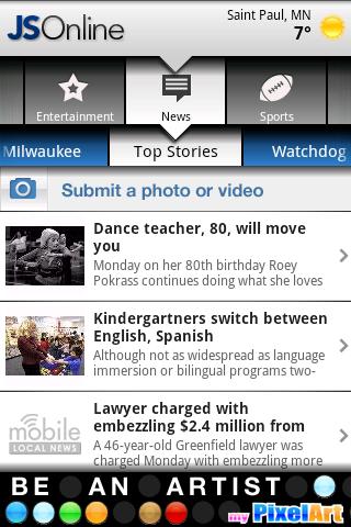 Milwaukee Journal Sentinel Android News & Weather