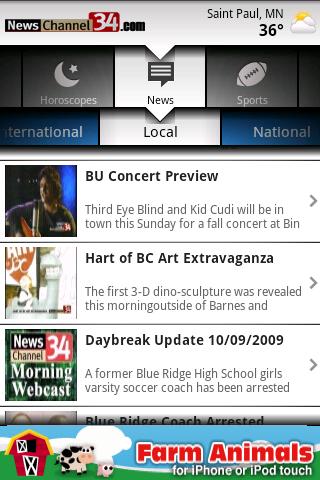 NewsChannel34 Mobile News