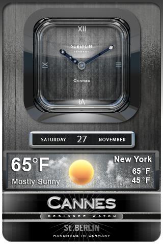 CANNES Themes + weather themes Android Multimedia