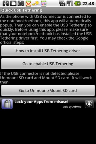 USB Tethering