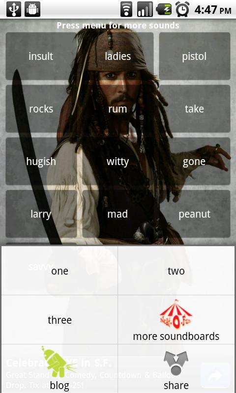 Jack Sparrow Soundboard Android Entertainment