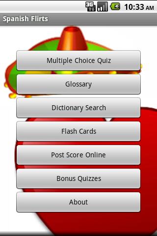 Spanish Flirt Generator & Quiz Android Social