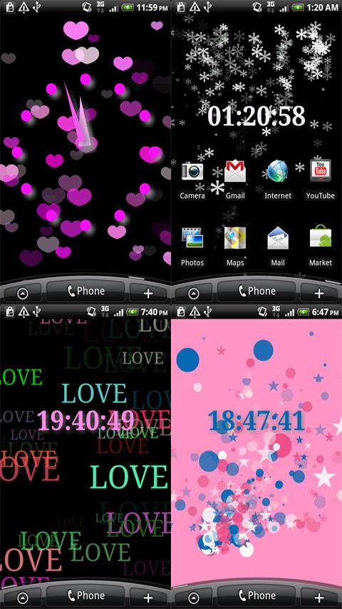 PolkaDotsFlow! Live Wallpaper Android Personalization