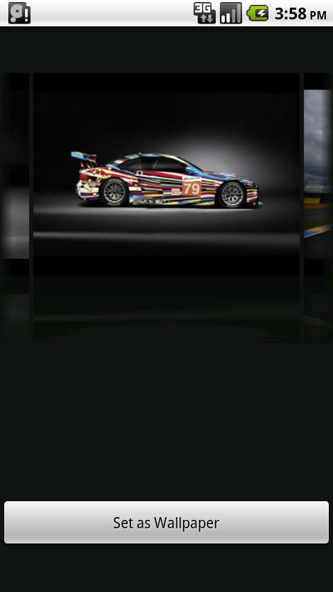 Racing Car and Prototype Pics Android Themes