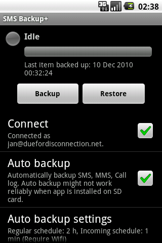 SMS Backup+ Android Tools