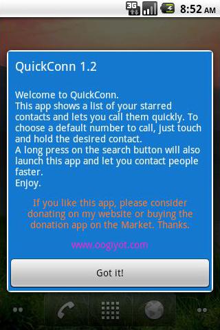 QuickConn(Donate) Android Communication