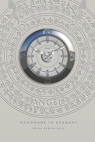 ANGEL design clock widget
