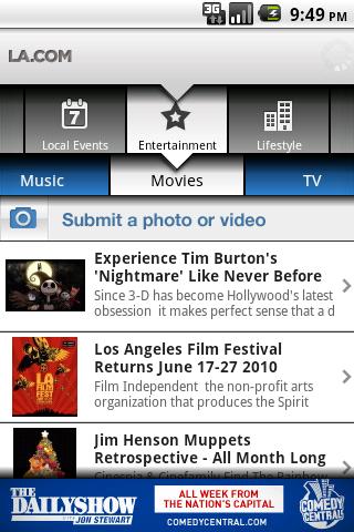 LA.com Android News & Weather