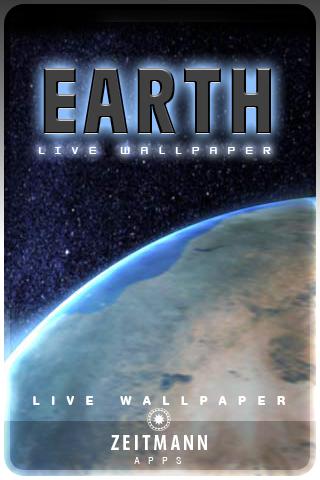 EARTH live wallpapers Android Entertainment