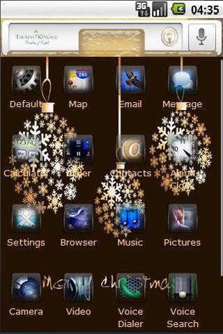 Christmas Evening Android Themes