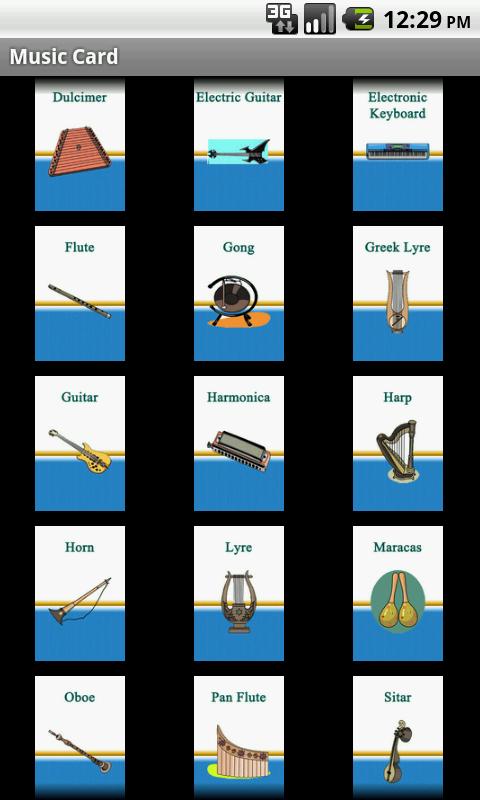 Learn Musical Instruments Android Reference