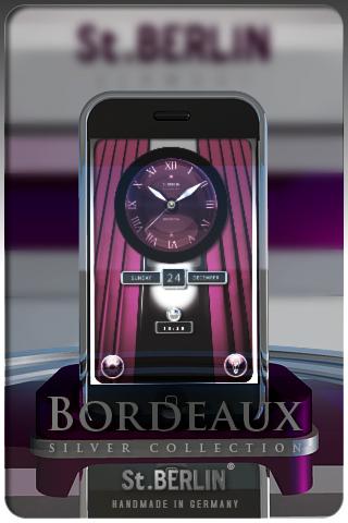 BORDEAUX ALARM Clock Widge Android Multimedia