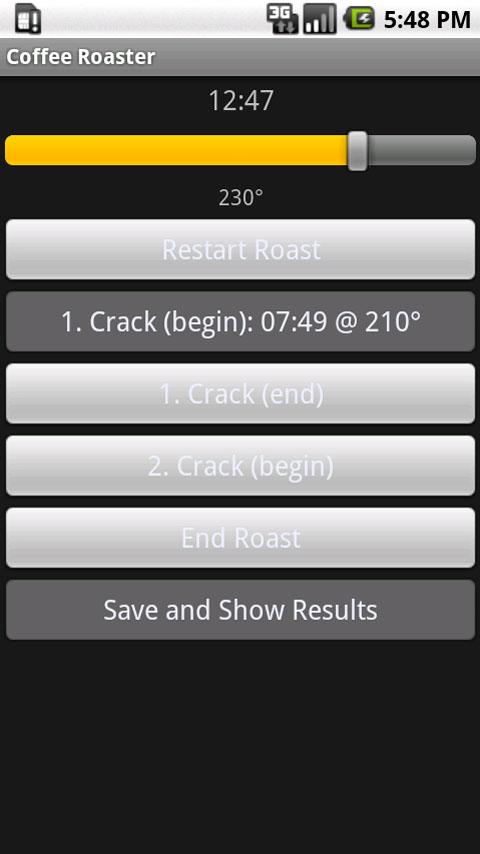 Coffee Roaster Android Tools