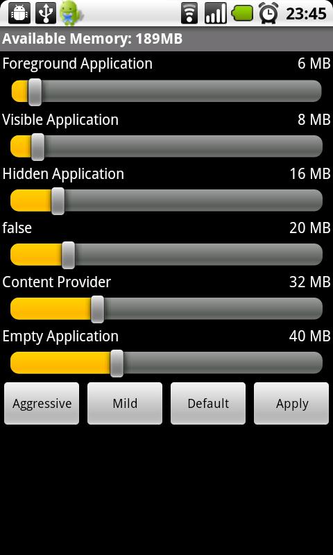 Auto Memory Manager Android Tools