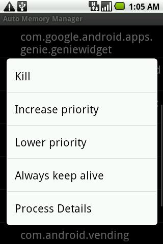 Auto Memory Manager Android Tools