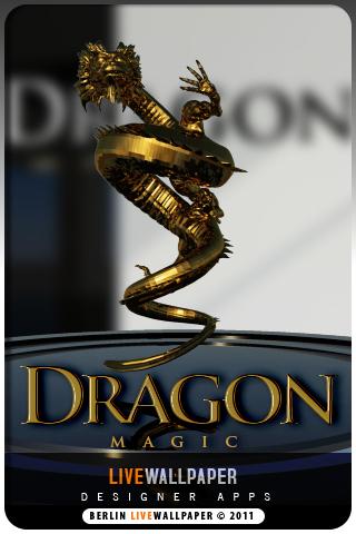 GOLDEN DRAGON live wallpapers Android Multimedia