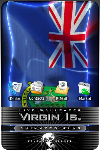 British Virgin LIVE FLAG Android Entertainment