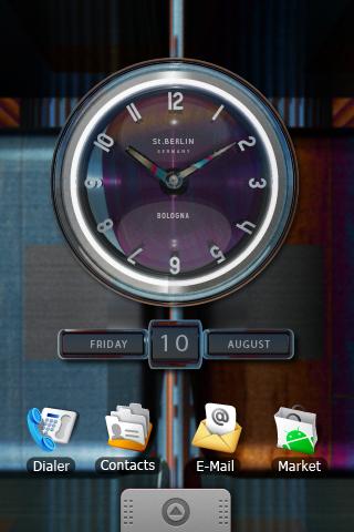 BOLOGNA designer alarm clock Android Entertainment