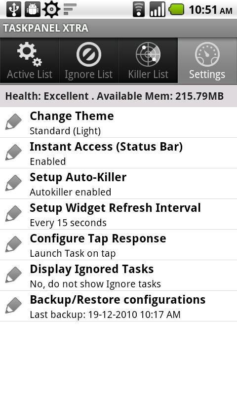 TaskPanel X Android Tools