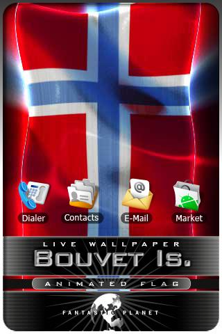 BOUVET IS LIVE FLAG Android Lifestyle