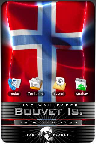 BOUVET IS LIVE FLAG