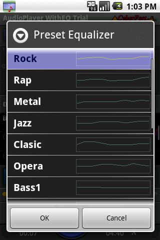 Audio Player WithEQ Trial Android Media & Video