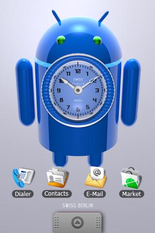 DROID BLUE lifestyle themes Android Entertainment