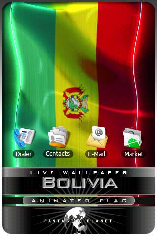 BOLIVIA LIVE FLAG Android Entertainment