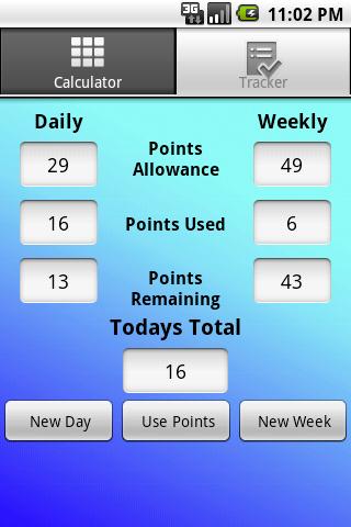 WW Point Calculator Android Health & Fitness