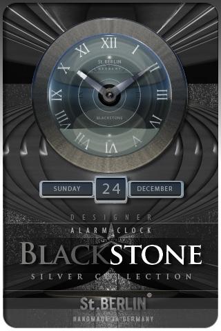 BLACKSTONE CLOCK WIDGET THEME Android Themes