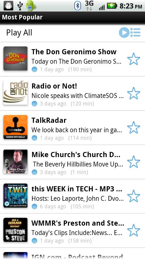 Stitcher Podcast Radio Android Music & Audio