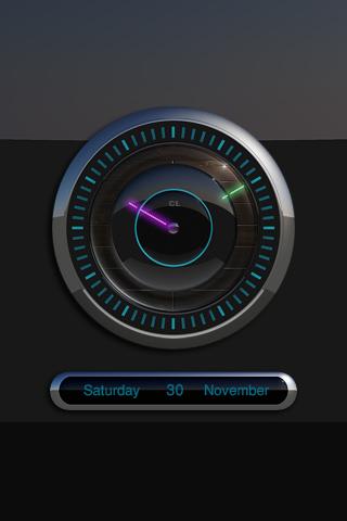 Designer Clock CALAIDEON Android Entertainment
