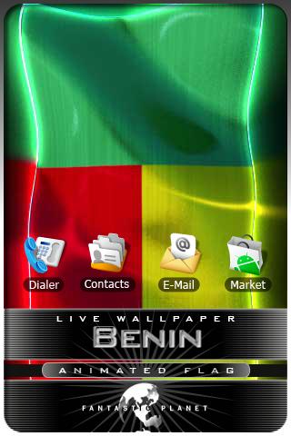 BENIN LIVE FLAG Android Entertainment