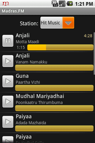 Madras.FM Android Entertainment