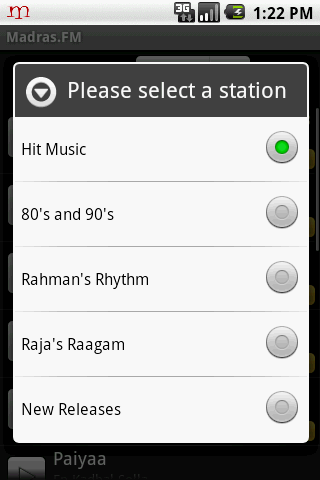 Madras.FM Android Entertainment