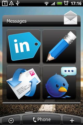 Messages Widget Plus