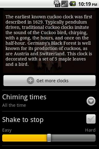 Cuckoo for Chime Time Android Entertainment