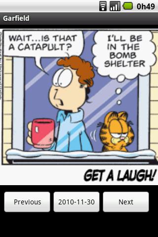 Garfield Android Comics