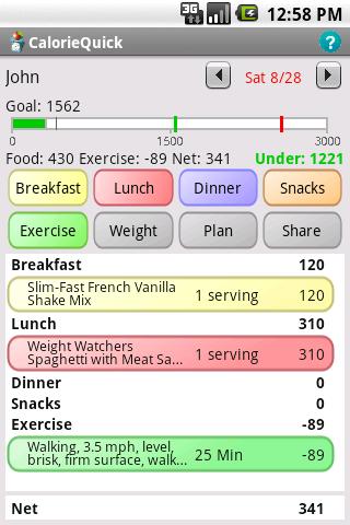 CalorieQuick Demo Android Health