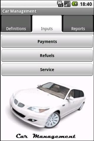 Car Management Android Finance