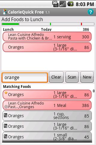 CalorieQuick Free Android Health